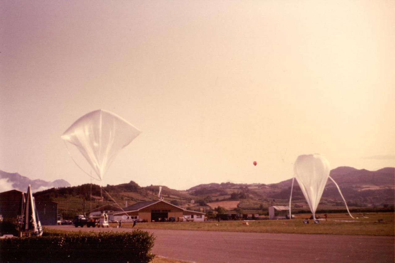 Ballons du CNES en 1983