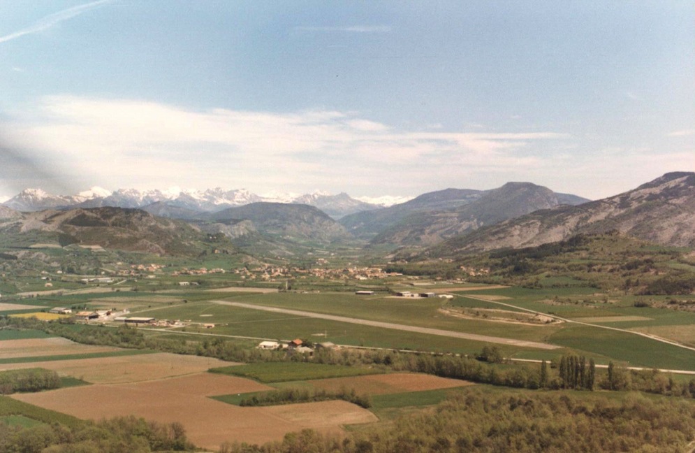 Aérodrome de Gap-Tallard en mai 1988