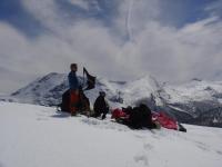 Le Cairn en hiver (T. de Rosnay)